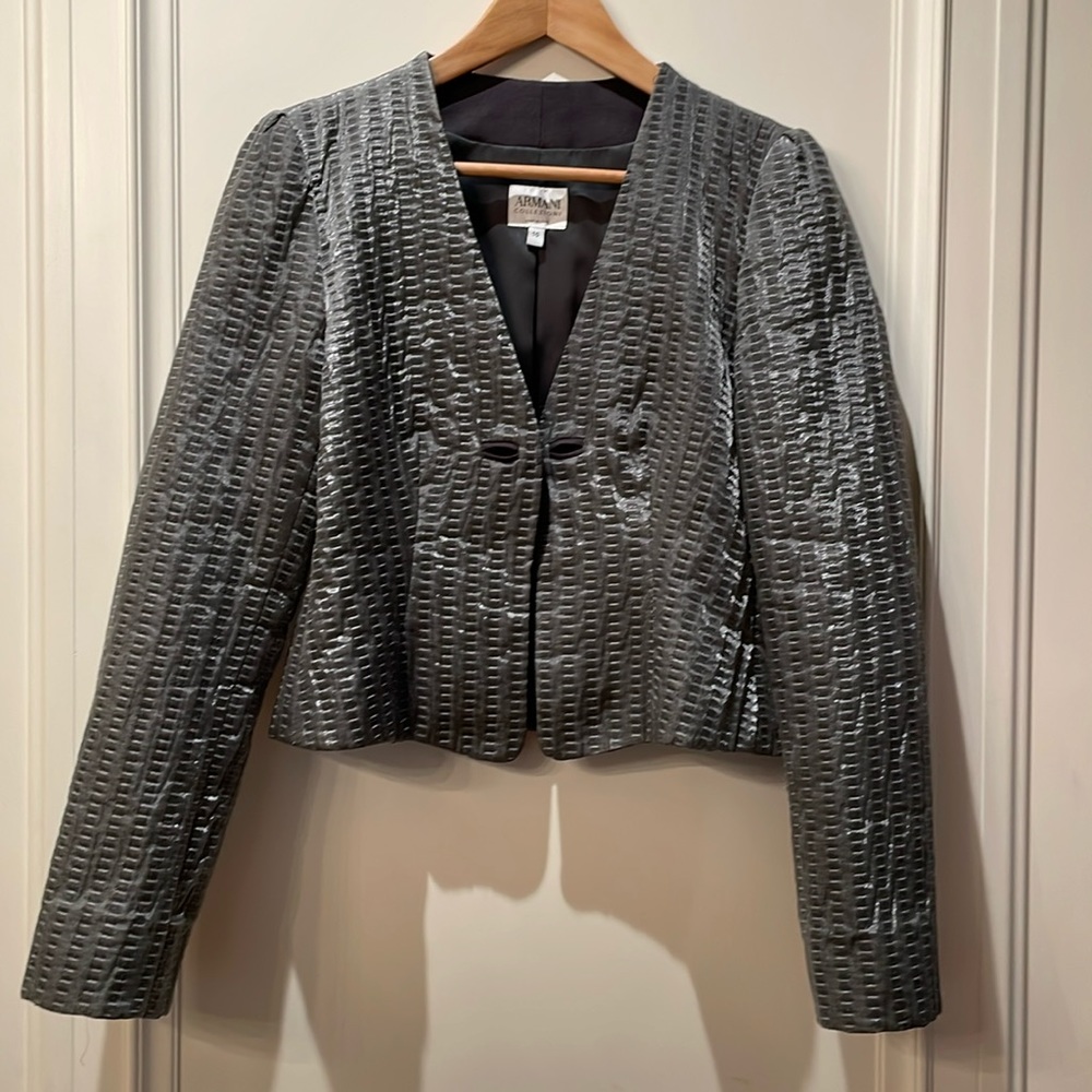 Armani Collezioni | Vintage Bolero Style Jacket - size 10
